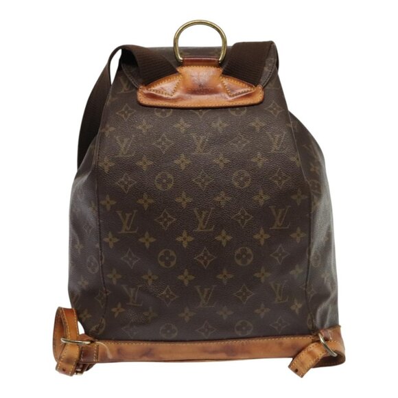 LOUIS VUITTON Monogram Montsouris GM Backpack - Picture 3 of 15